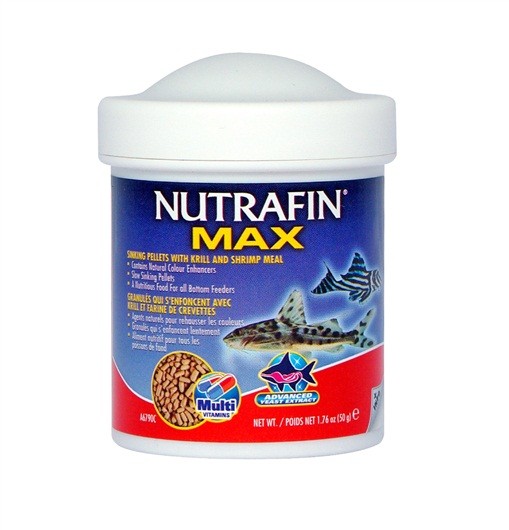 Nutrafin Max Peces de fondo krill + camarones 50gr