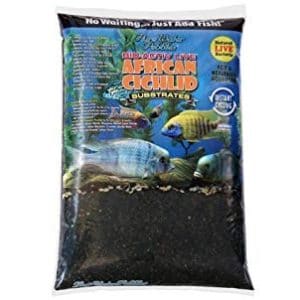 Natural Black Live Cichlid Sand 9,2kg PREMIUM